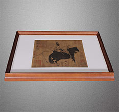 宁洱书画装裱配框服务案例