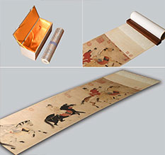 宁洱馆藏书画复制博物馆书画复制服务